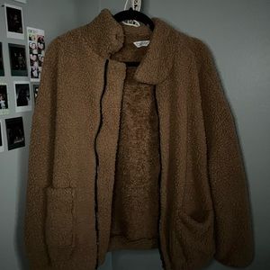 women’s sherpa jacket